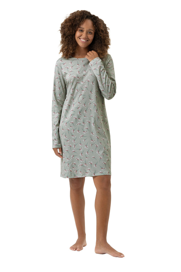 Mey Serie Blooming Buds Sleepshirt Long Sleeve